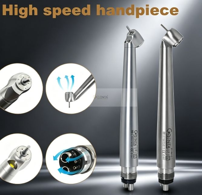 45&deg; Angled Handpiece with 3‑Spray Cooling &ndash; Built for Impacted Wisdom Teeth