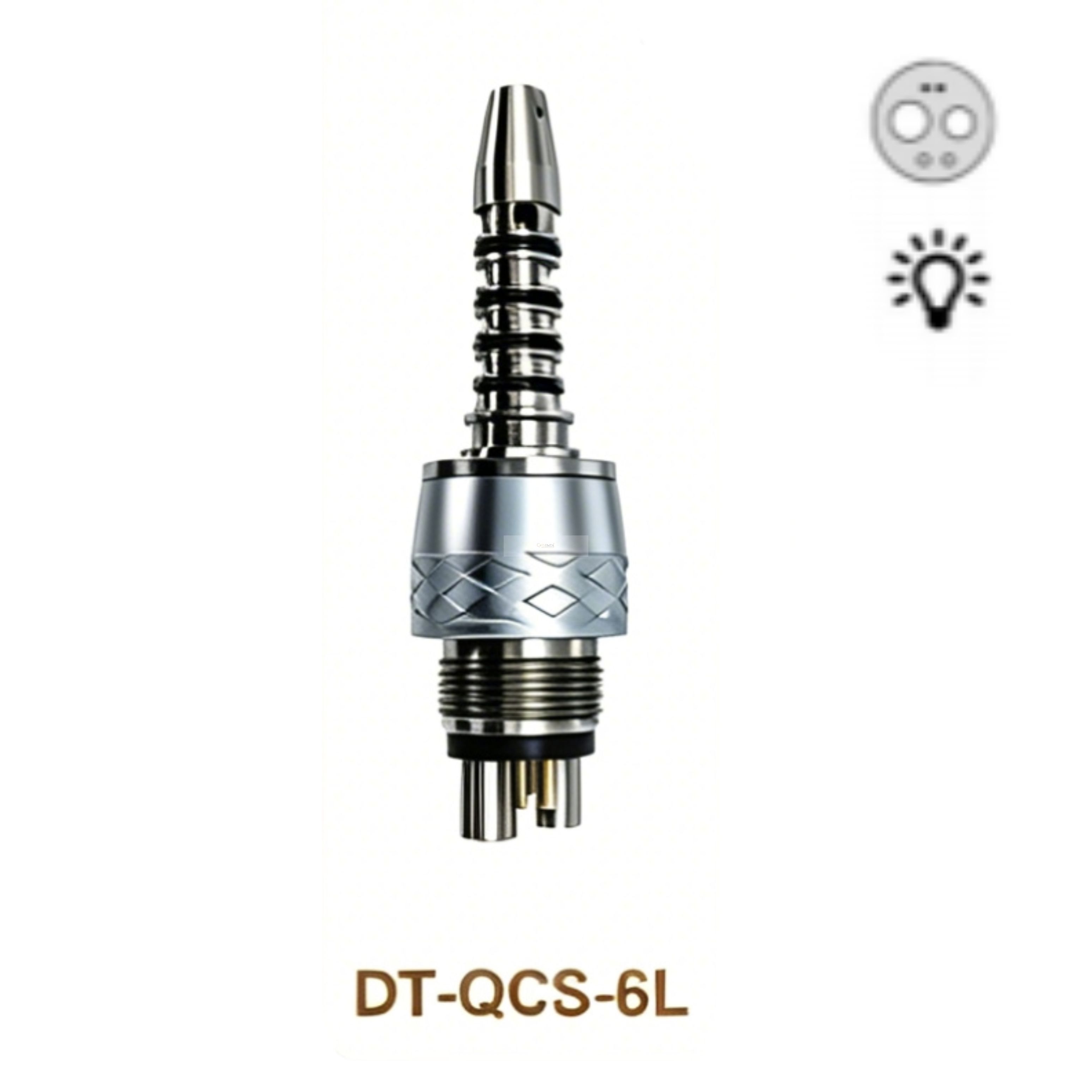 6-Hole Fiber Optic Quick Coupling