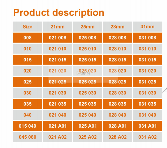 Godenta®  NiTi root canal files K/H/R/S/P Files(图1)
